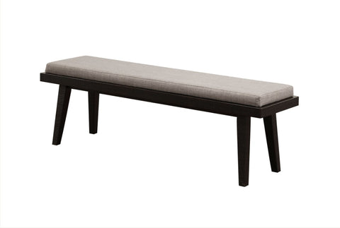 Ashen Echo Dining Bench