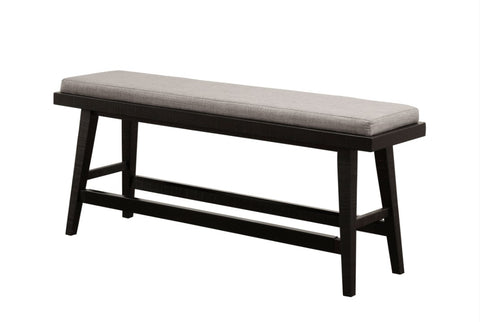 Ashen Echo Dining Pub Bench