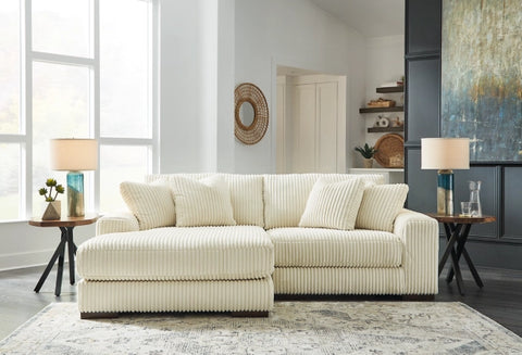 Lindyn Ivory 2 Piece Sectional with Chaise