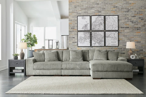 Lindyn Fog 3 Piece Sectional with Chaise