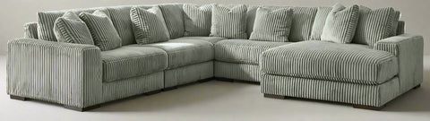 Lindyn Fog 5 Piece Sectional with Chaise