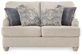 Treamore Linen Sofa and Loveseat