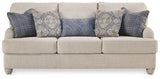 Treamore Linen Sofa and Loveseat