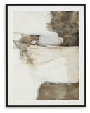 Aldricton Brown / White Wall Art