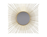 Elspeth Gold Finish Accent Mirror