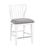 2Tone White Pub Chair