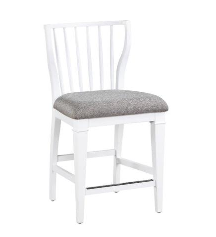 2Tone White Pub Chair