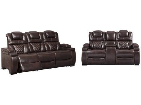 Warnerton Power Sofa and Power Loveseat Marlo Furniture