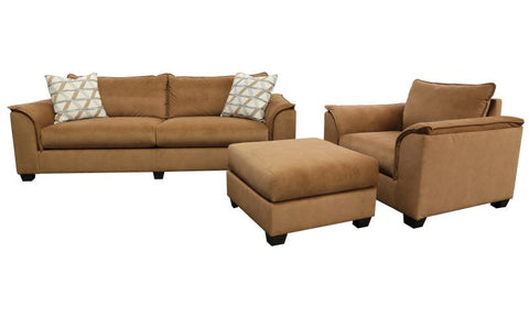 Weekend Walks Caramel Sofa