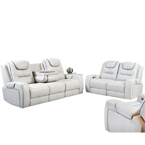 Power Recline Console Loveseat