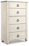 Willowton Five Drawer Chest