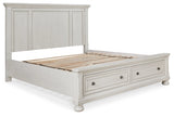 Robbinsdale King Panel Storage Bed