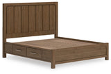 Cabalynn California King Panel Storage Bed