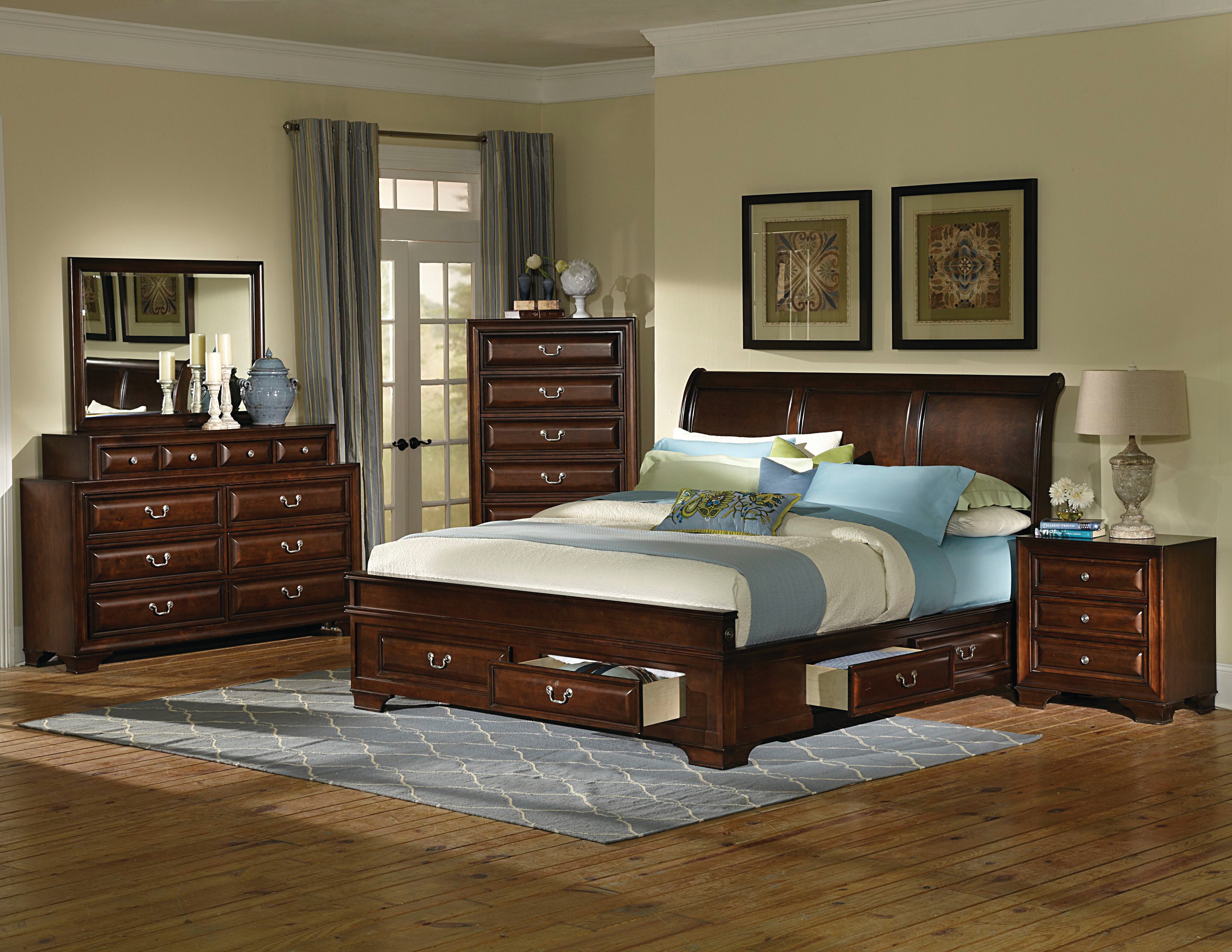 George Prince Queen Storage Bed | Marlo Furniture