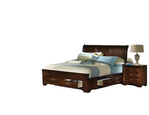 George Prince Queen Storage Bed