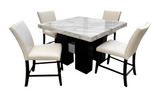 Darla Bar Table with 4 Bar Stools