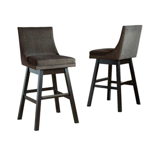 Tallenger Tall Upholstered Swivel Barstool