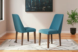 Lyncott Blue Dining Chair