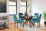 Lyncott Blue Dining Chair