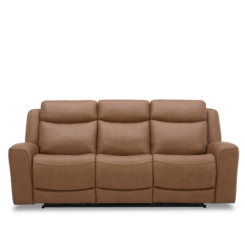 Aline Butternut Reclining Sofa