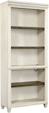 Caraway Aged Ivory Open Bookcase