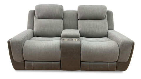 Aden Power Reclining Loveseat with Console