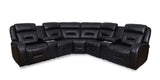 Livorno 3 Piece Leather Power Reclining Sectional