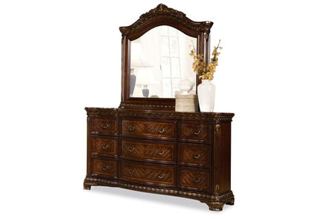 King Arthur Dresser and Mirror