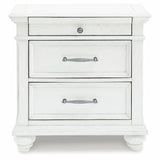 Kanwyn Three Drawer Nightstand