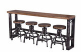 Napoli Table and 4 Barstools