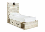 Cambek Twin Panel Storage Bed