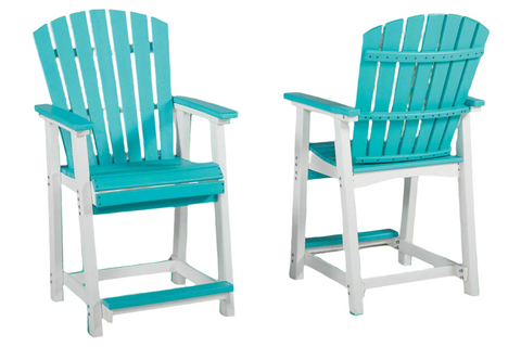 Eisely Outdoor Counter Height Bar Stool