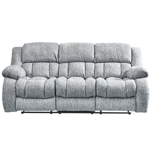 Dove Grey Reclining Sofa