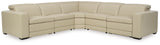 Texline Sand 6 Piece Dual Power Reclining Modular Sectional