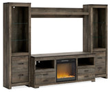 Trinell Entertainment Center with Fireplace