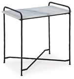 Ashber White / Black Accent Table