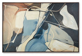Avalen Blue / Brown / Beige Wall Art