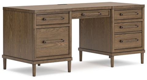 Roanhowe Brown Home Office Desk
