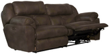 Ferrington Dusk Power Headrest Power Lay Flat Reclining Sofa