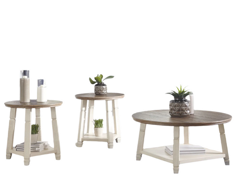 Bolanbrook 3 Piece Table Set