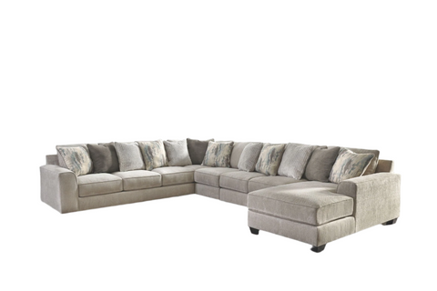 Ardsley 5 Piece Sectional with Chaise