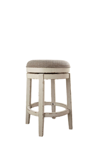 Realyn Upholstered Swivel Stool