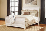 Willowton Queen Sleigh Bed