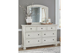 Robbinsdale 7 Drawer Dresser and Mirror